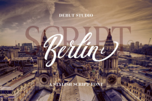 Berlin Script Typeface for Boutique Brand Identity