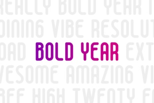 Bold Year Typeface: Condensed Sans Serif for High-Impact Branding