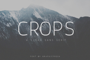 Crops Typeface Review: Minimalist Sans Serif for Modern Brand Identity