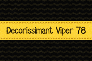 Decorissimant Viper 78: A Fun Decorative Font for Digital Branding