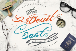 Devil East Script Font Review for Brand Identity
