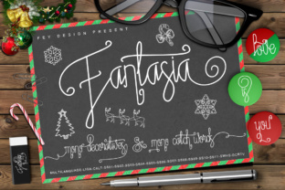 Fantasia Typeface Review for Boutique Branding and Decorative Printables