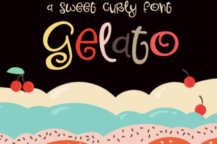 Gelato: The Whimsical Script Handwritten Font for Stylish Crafts