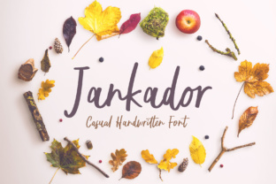 Jankador: The Script Handwritten Font for Stylish Editorial Design