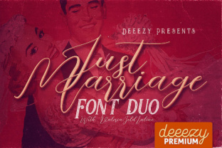 Just Marriage Typeface Review for Vintage-Inspired Branding