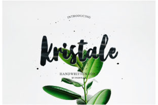 Kristale: A Modern Script Handwritten Font for Campaign Design