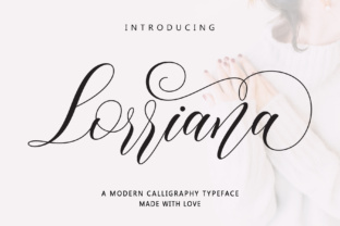 Lorriana Typeface Review: Elegant Script Fonts for Editorial Design