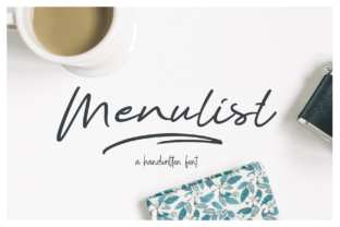 Menulist: The Handwritten Font That Transforms Small Business Branding