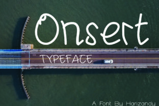 My Onsert Handwritten Sans Serif: A Modern Editorial Typeface Review