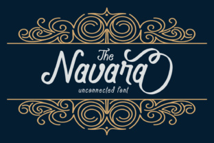 Navara Brush Font: Elevating Brand Identity with Elegant Script Design