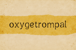 Oxygetrompal: A Textured Handwritten Sans Serif Font for Relaxed Editorial Design
