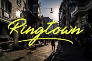 Ringtown Typeface Review for Campaign Design