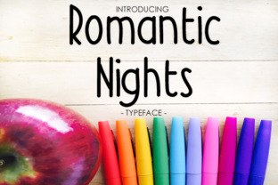 Romantic Nights Typeface Review: A Friendly Handwritten Sans for Brand Identity