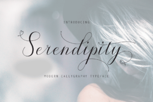 Serendipity: A Classic Calligraphy Font for Elegant Web Design