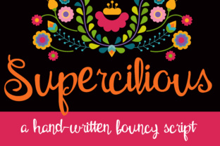 Supercilious: The Cursive Script Font for Charming Digital Branding