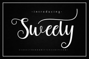 Sweety Script Font for Elegant Web Design and Branding