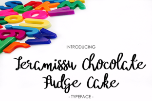 Tiramisu Chocolate Fudge Cake: The Perfect Script Handwritten Font for Feminine Branding