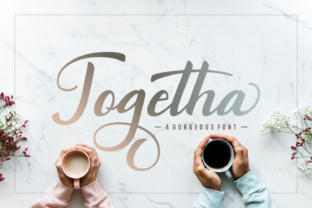 Togetha: A Swirly Script Font for Modern Brand Identity