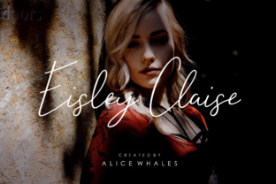 Why Eisley Claise Is the Perfect Script Handwritten Font for Boutique Branding