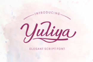 Yuliya Script Font for Elegant Brand Identity